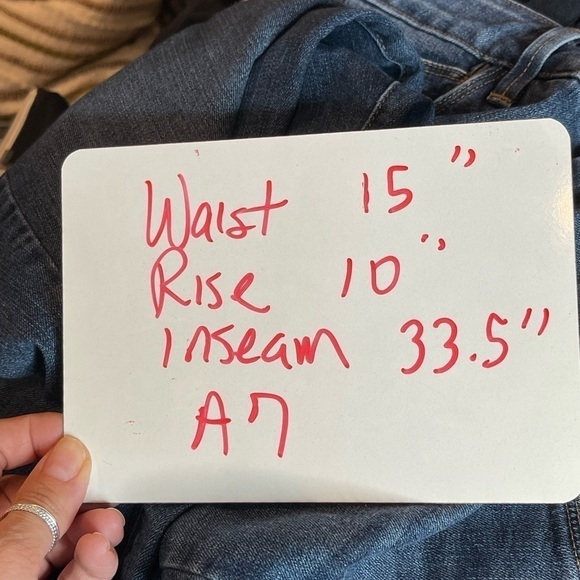 NYDJ Barbara Bootcut High Rise Blue Jeans Zipper Fly Size 8 - Picture 7 of 11